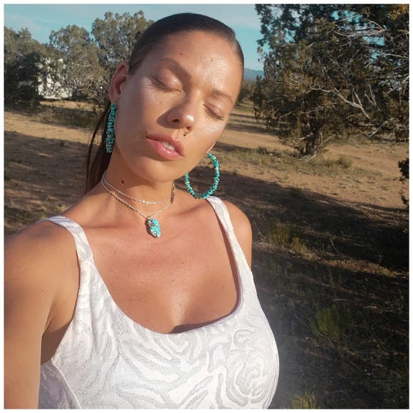 natural turquoise handmade necklace Kπ¦K - Picture 7 of 7